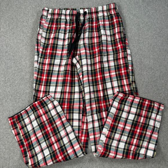Victoria's Secret Red Flannel Pajama Bottom Women's X-Small Holidays Christmas - Picture 1 of 6